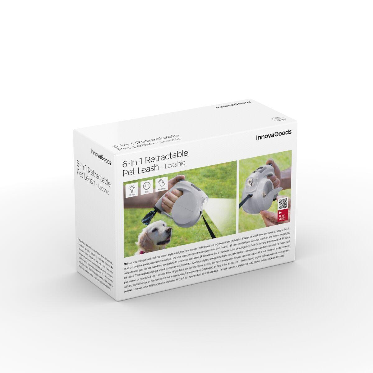 Correa Retráctil Perros 6 en 1