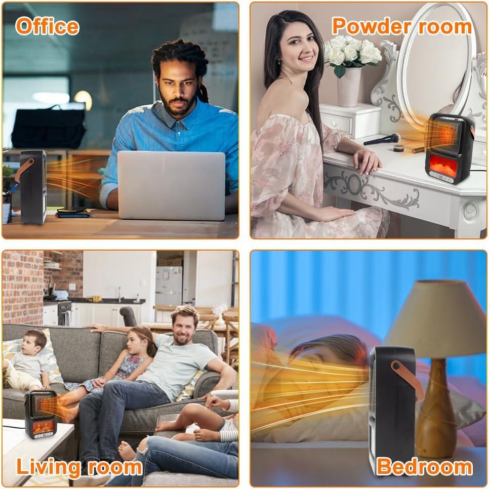 Mini Calefactor Portátil (Remoto)