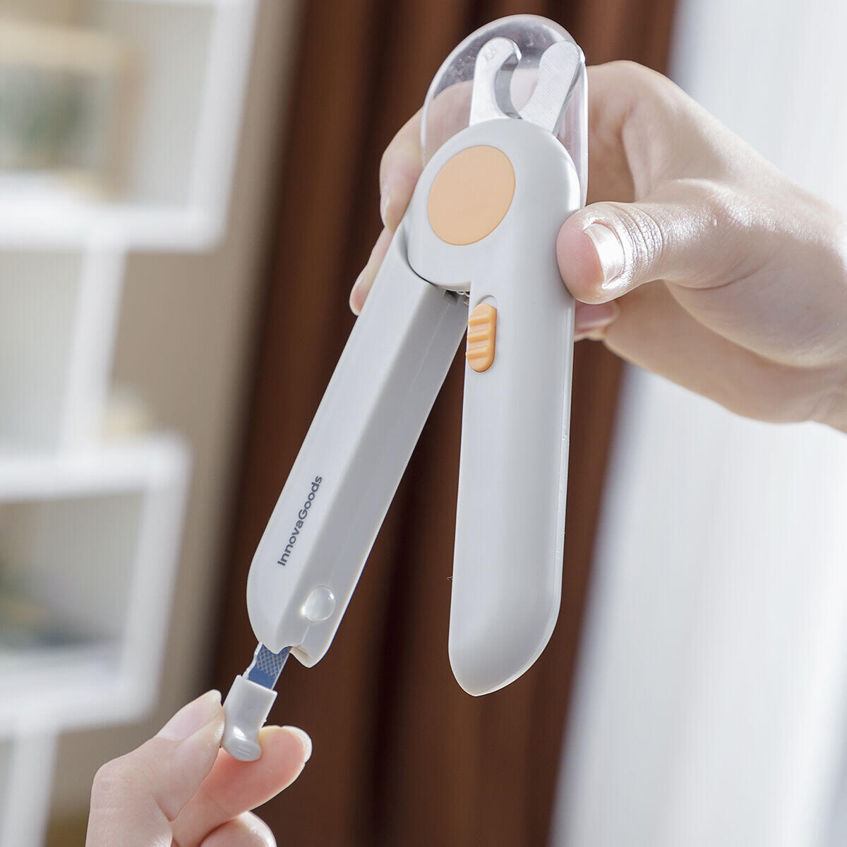 Cortaúñas Mascotas con Luz LED