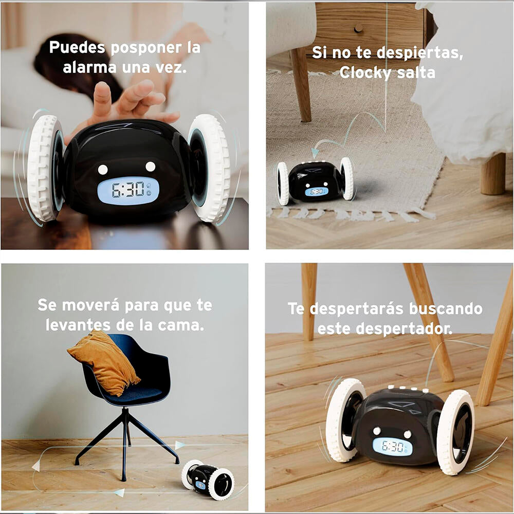 Despertador con Ruedas