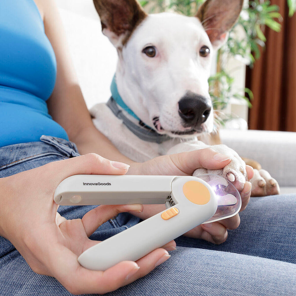 Cortaúñas Mascotas con Luz LED