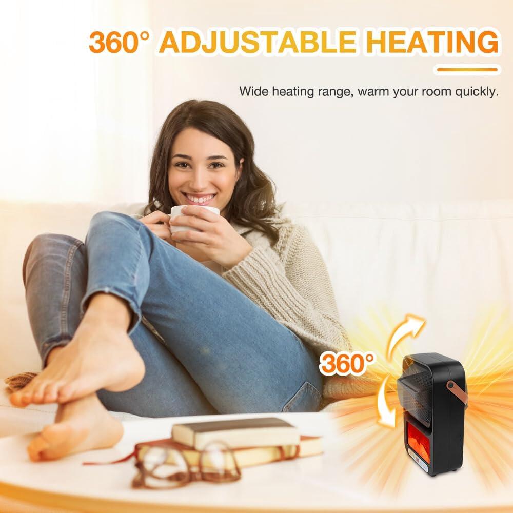 Mini Calefactor Portátil (Remoto)