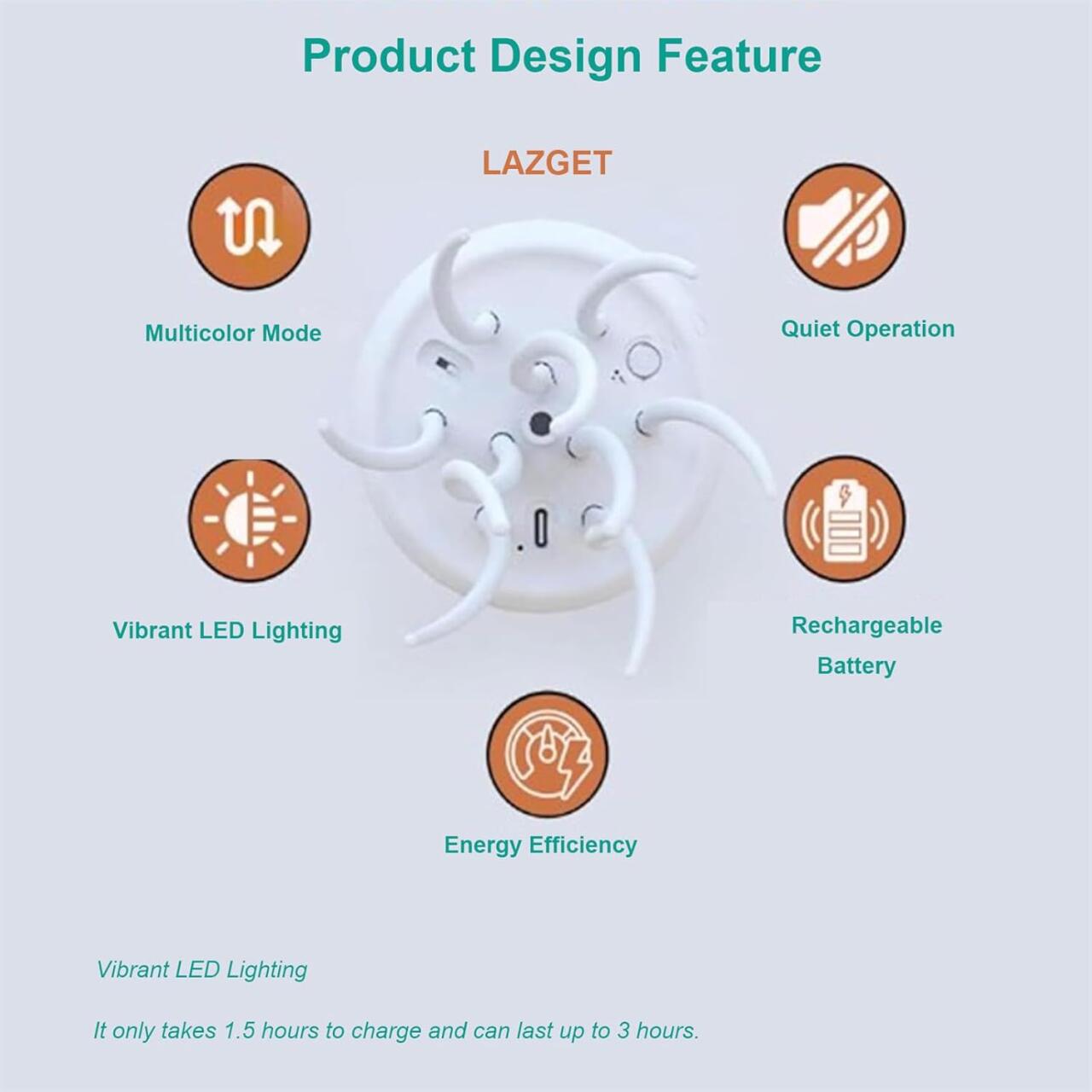 Lámpara Medusa Flotante LED