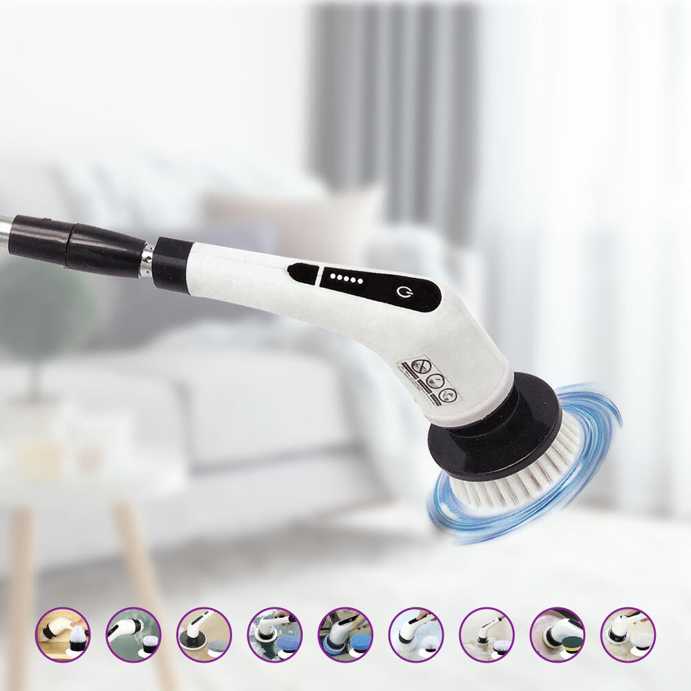 Cepillo Limpieza Eléctrico 9 Cabezales