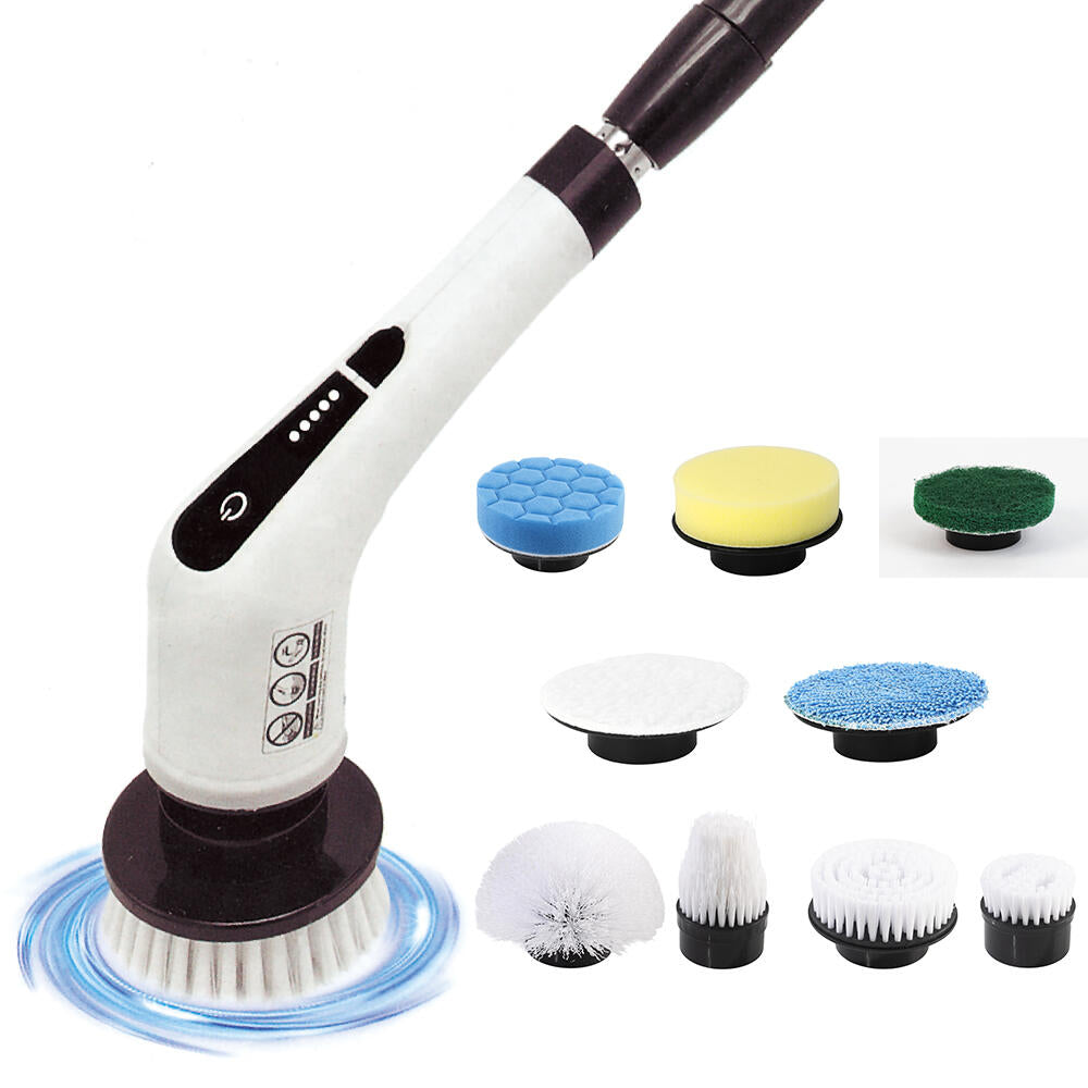 Cepillo Limpieza Eléctrico 9 Cabezales