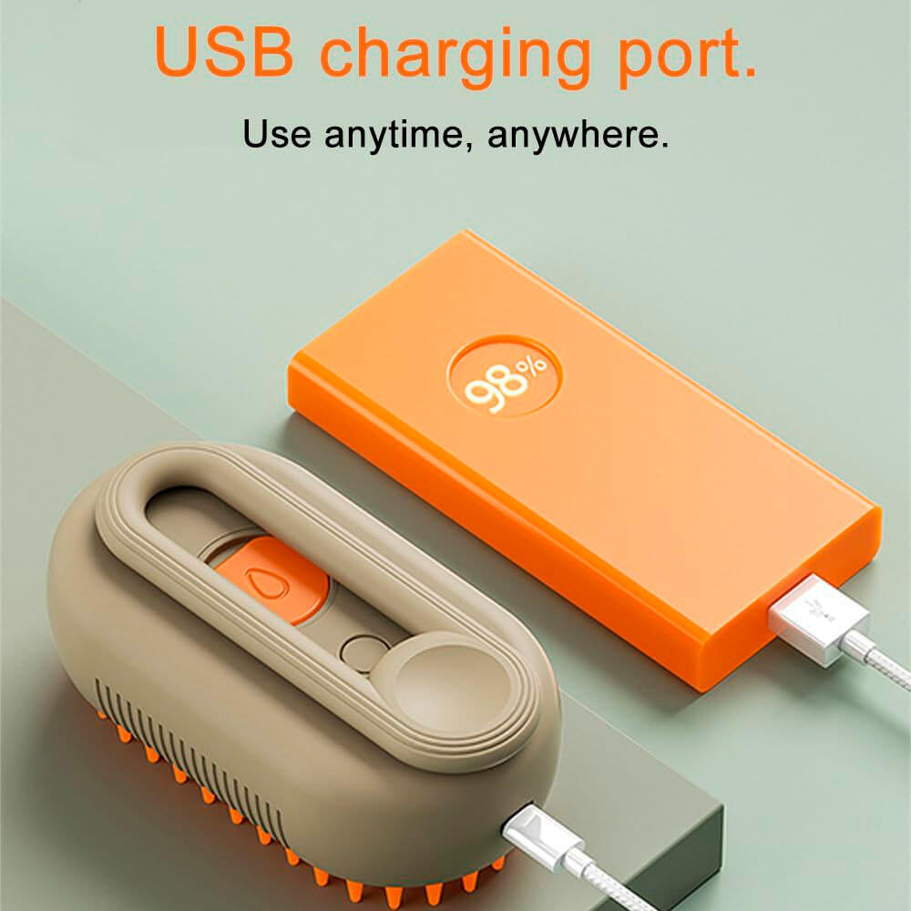 Cepillo de Vapor para Mascotas