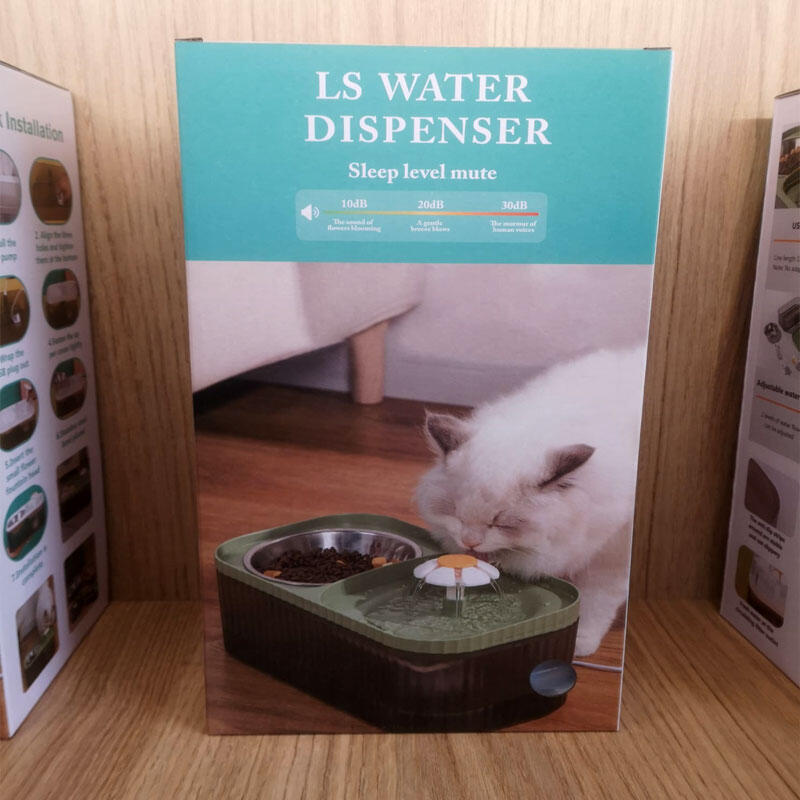 Comedero y Bebedero con Fuente