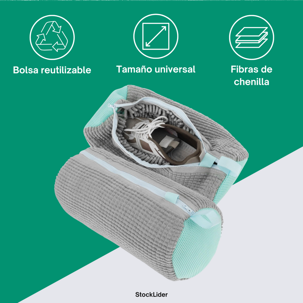Bolsa para lavar zapatos