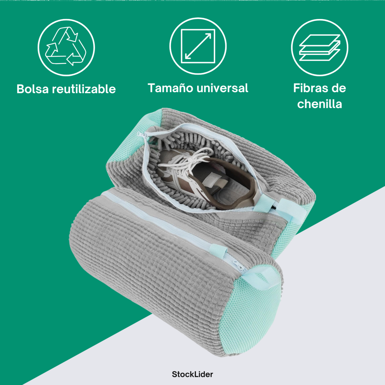 Bolsa para lavar zapatos