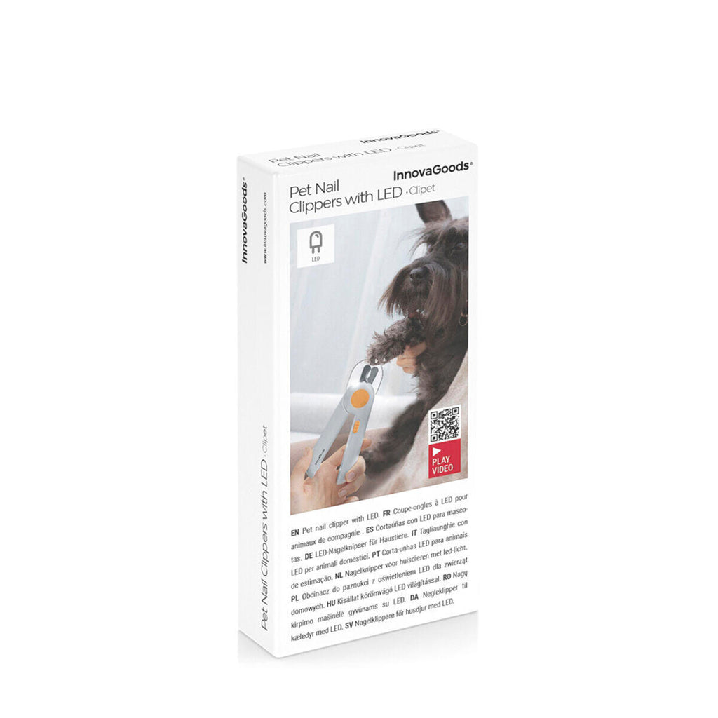 Cortaúñas Mascotas con Luz LED