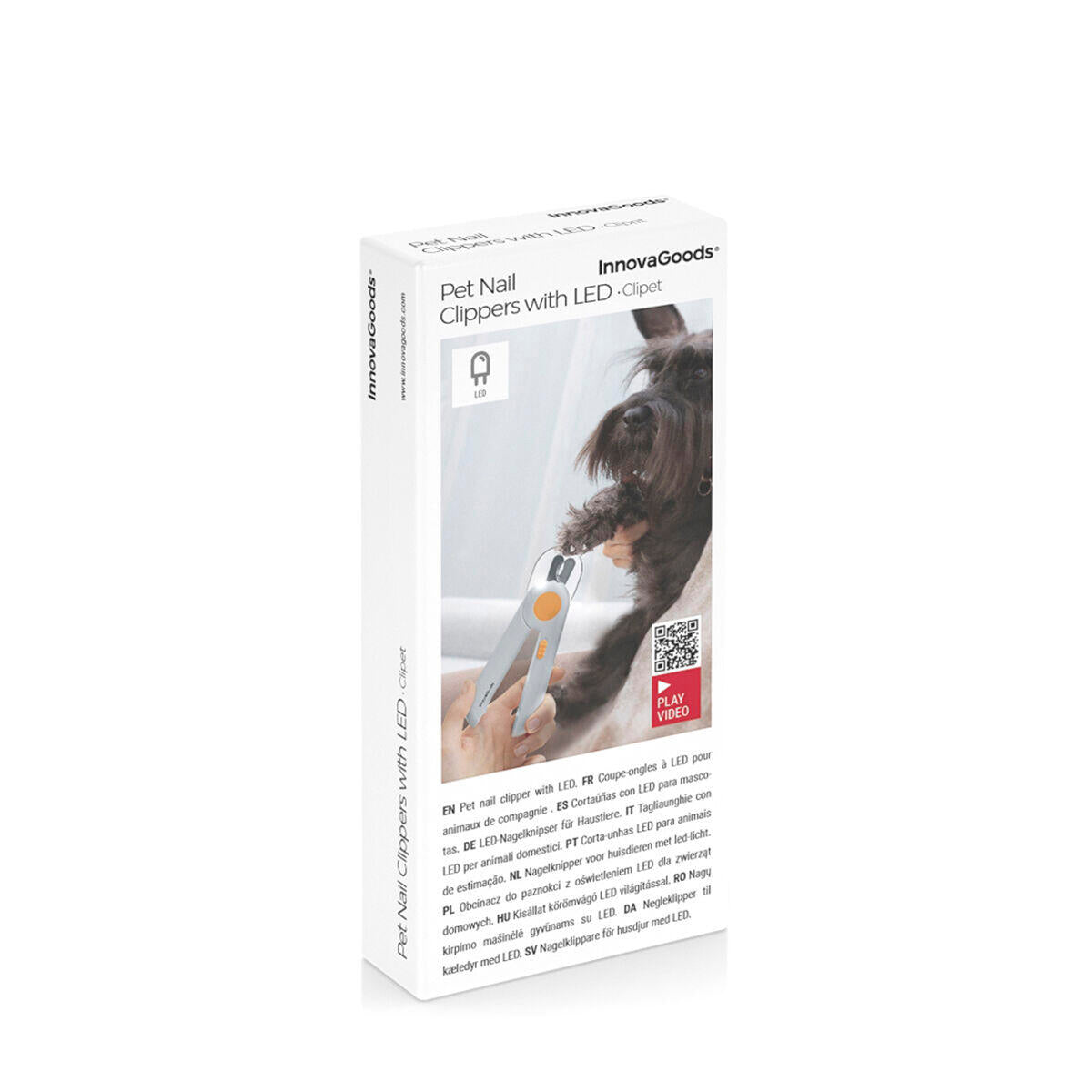 Cortaúñas Mascotas con Luz LED